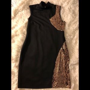 Arden B Sequin Mock Dress